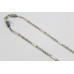 Chain Silver Necklace 3.3mm Unisex Women's Men Solid Handmade Designer A675